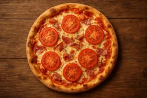 Pizza simples de liquidificador