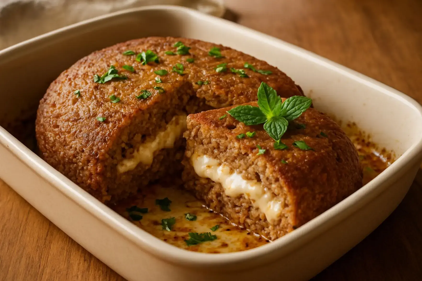 Quibe de forno recheado