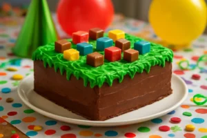 Receita de bolo minecraft