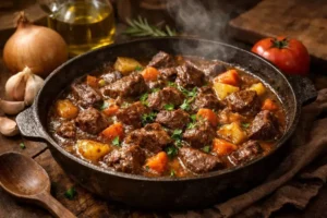 Receita de carne vermelha