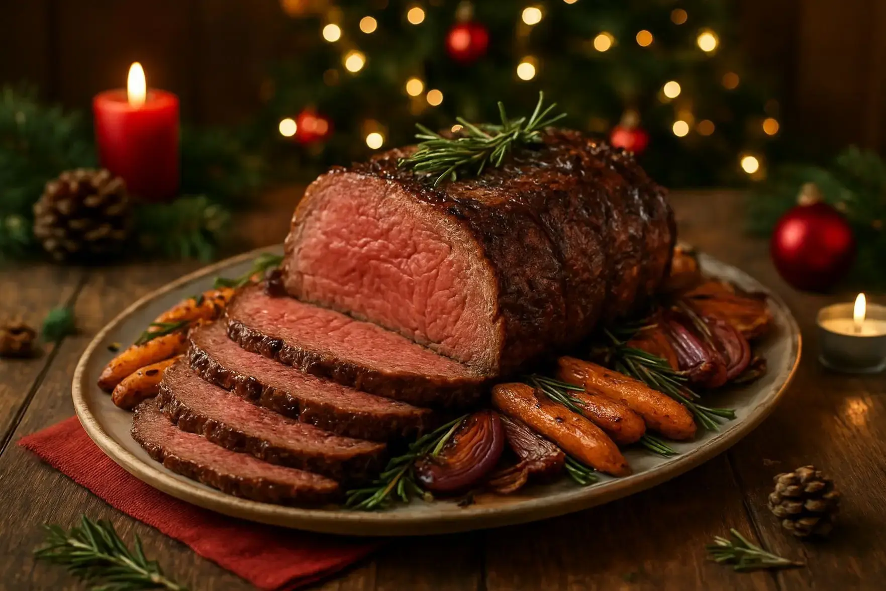 Receita de carne vermelha para o natal