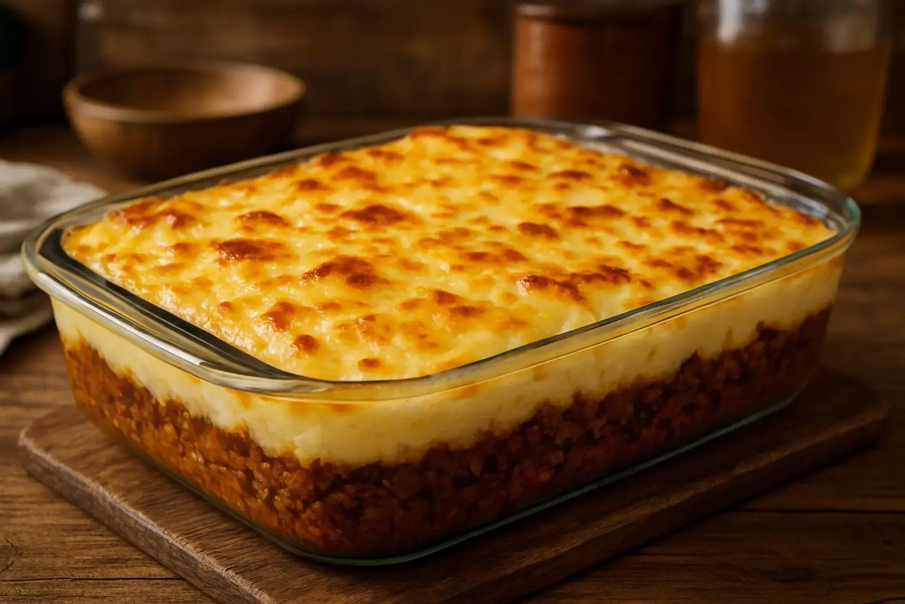 Receita de escondidinho de carne moída