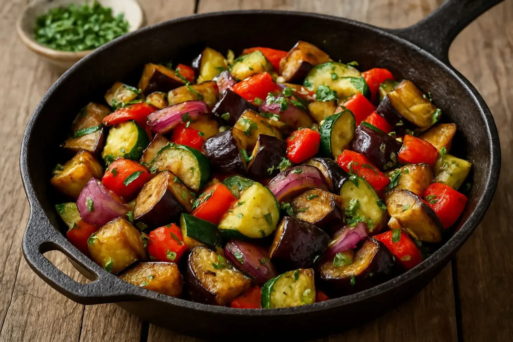 Receita de legumes refogados à provençal