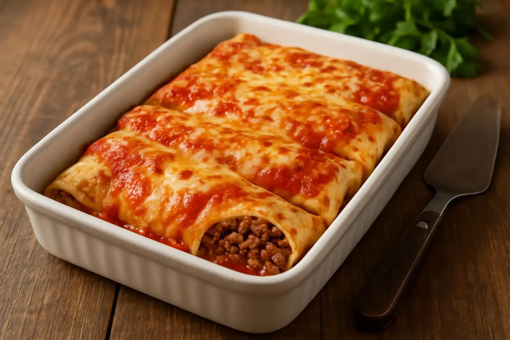 Receita de panqueca de carne fácil Receita de panqueca de carne fácil