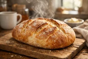 Receita de pão quente