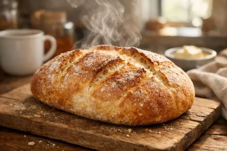 Receita de pão quente