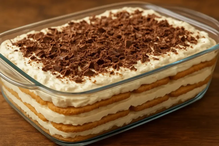 Receita de torta de bolacha