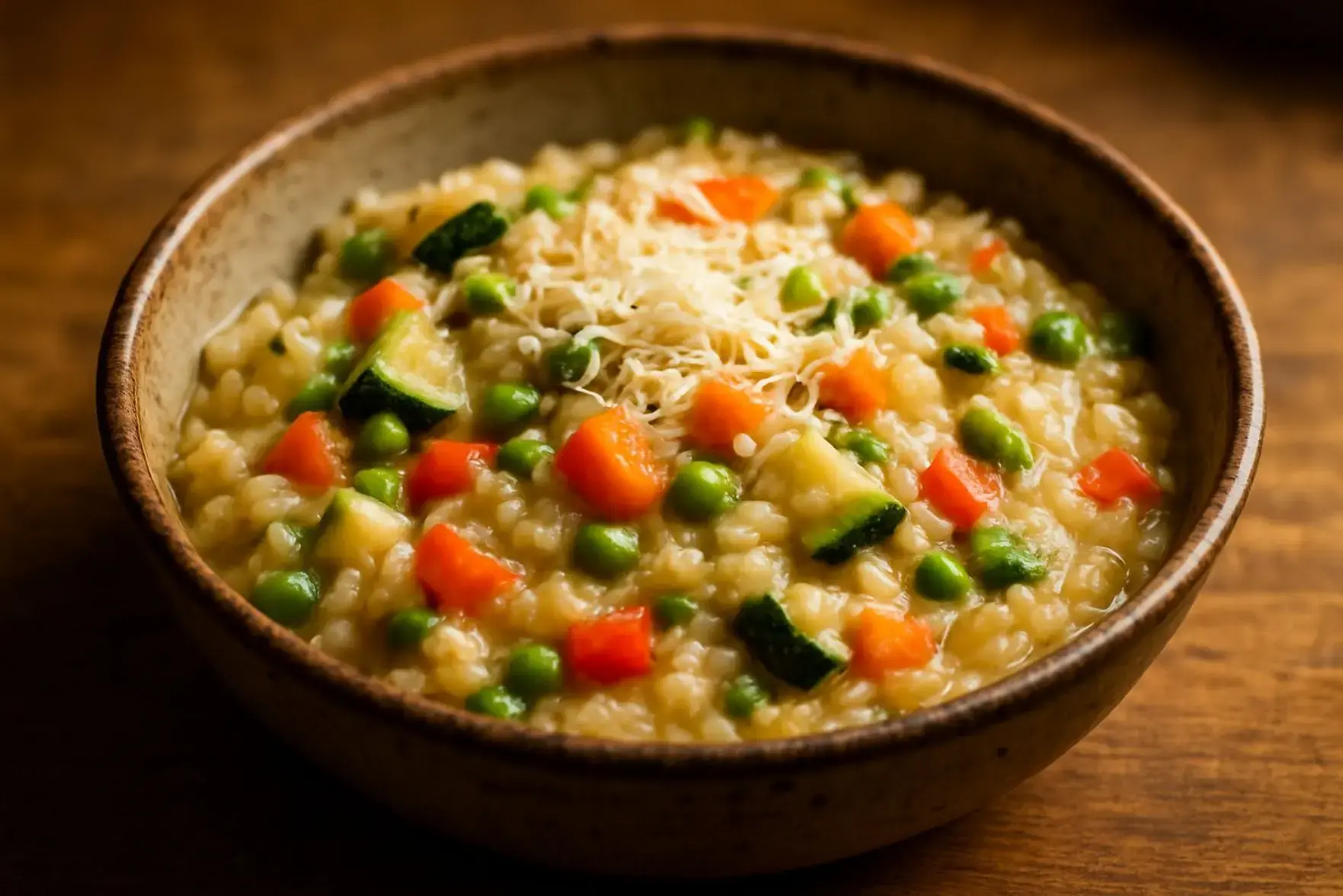 Risoto prático de legumes