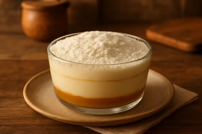 Sobremesa de leite ninho