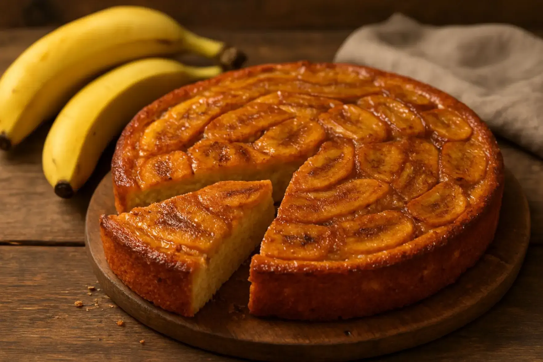 torta de banana
