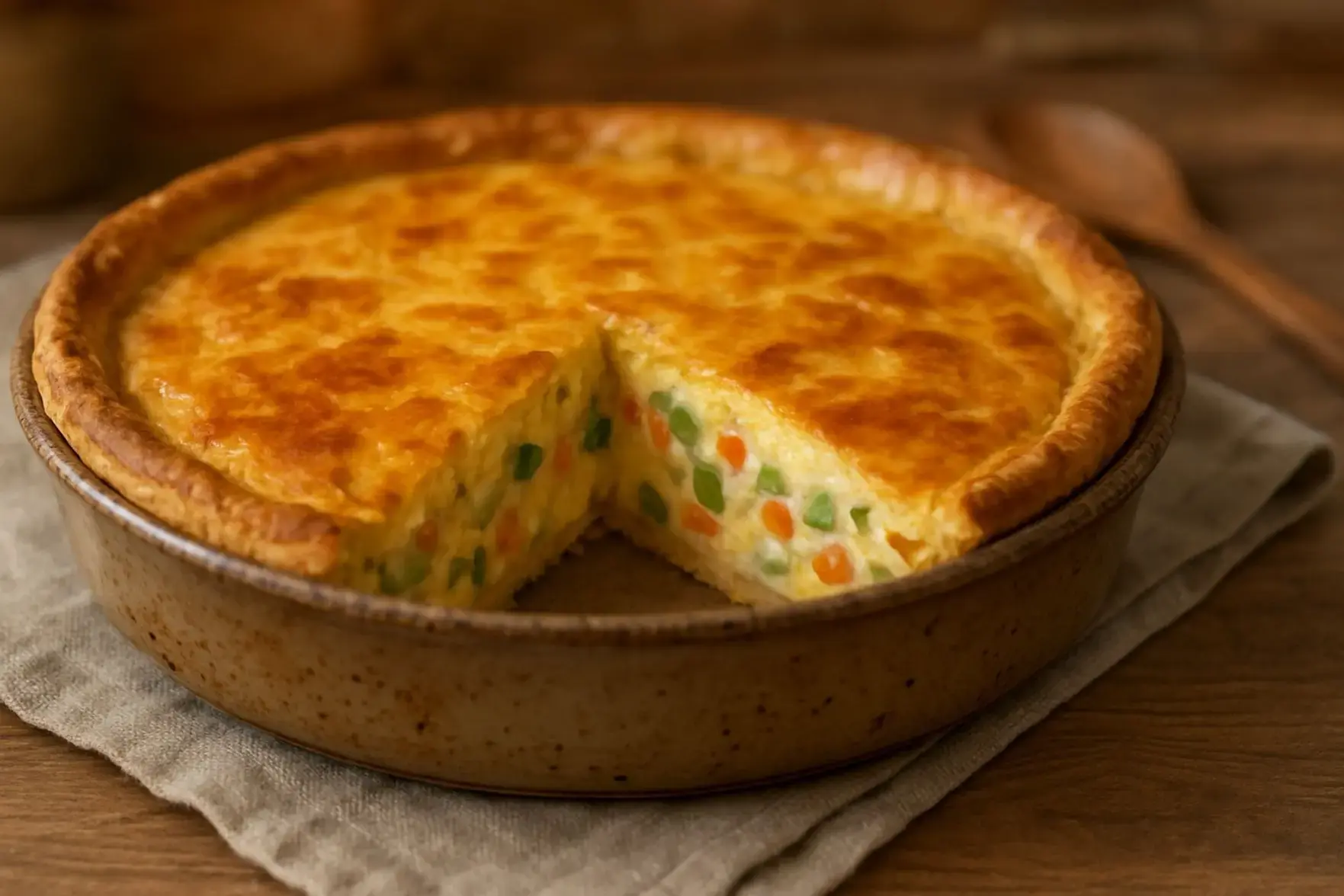 Torta de liquidificador simples