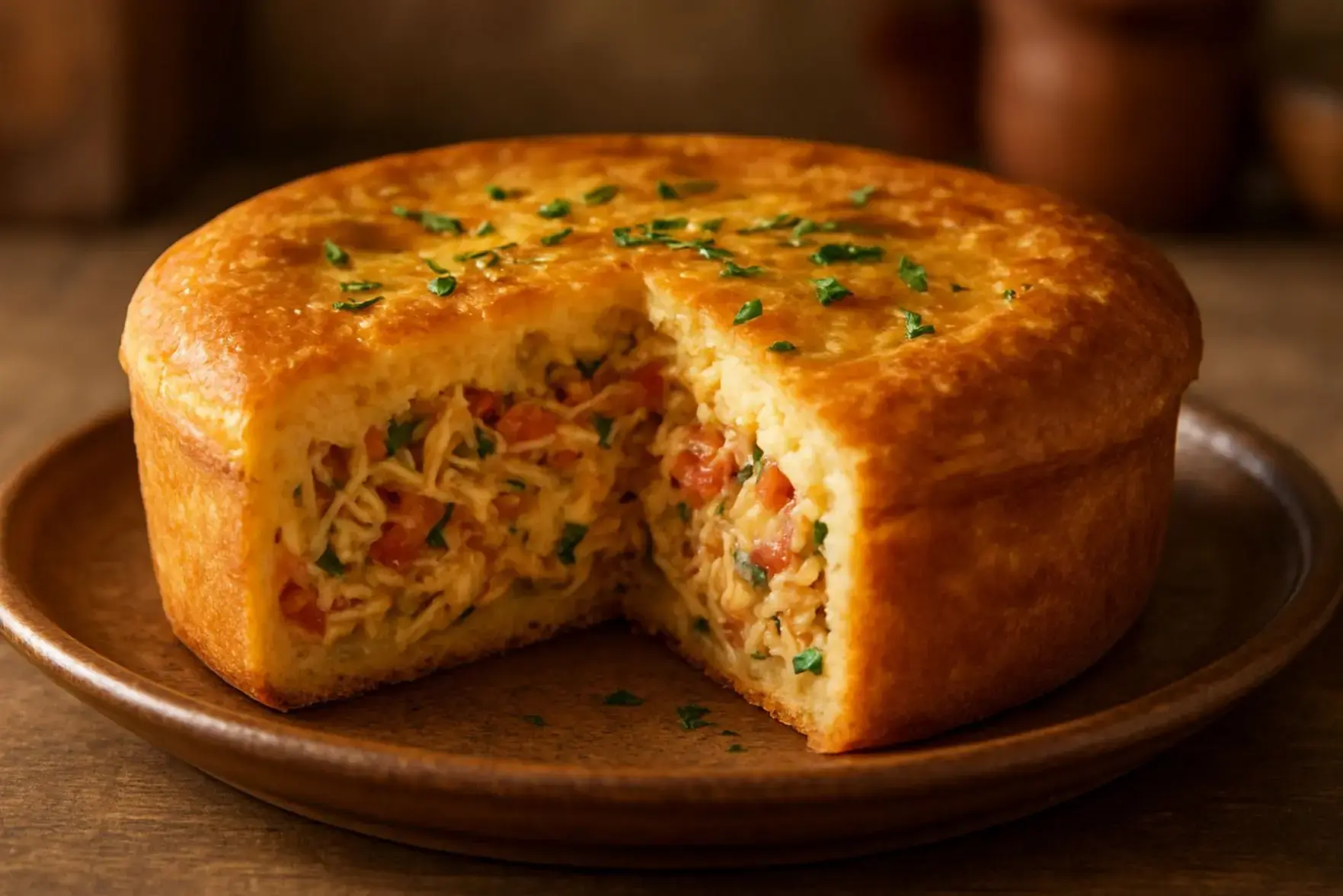 Receita de torta salgada de liquidificador