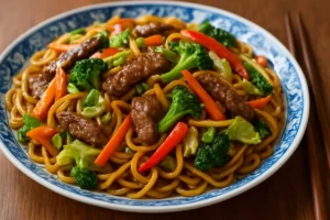 yakisoba de carne