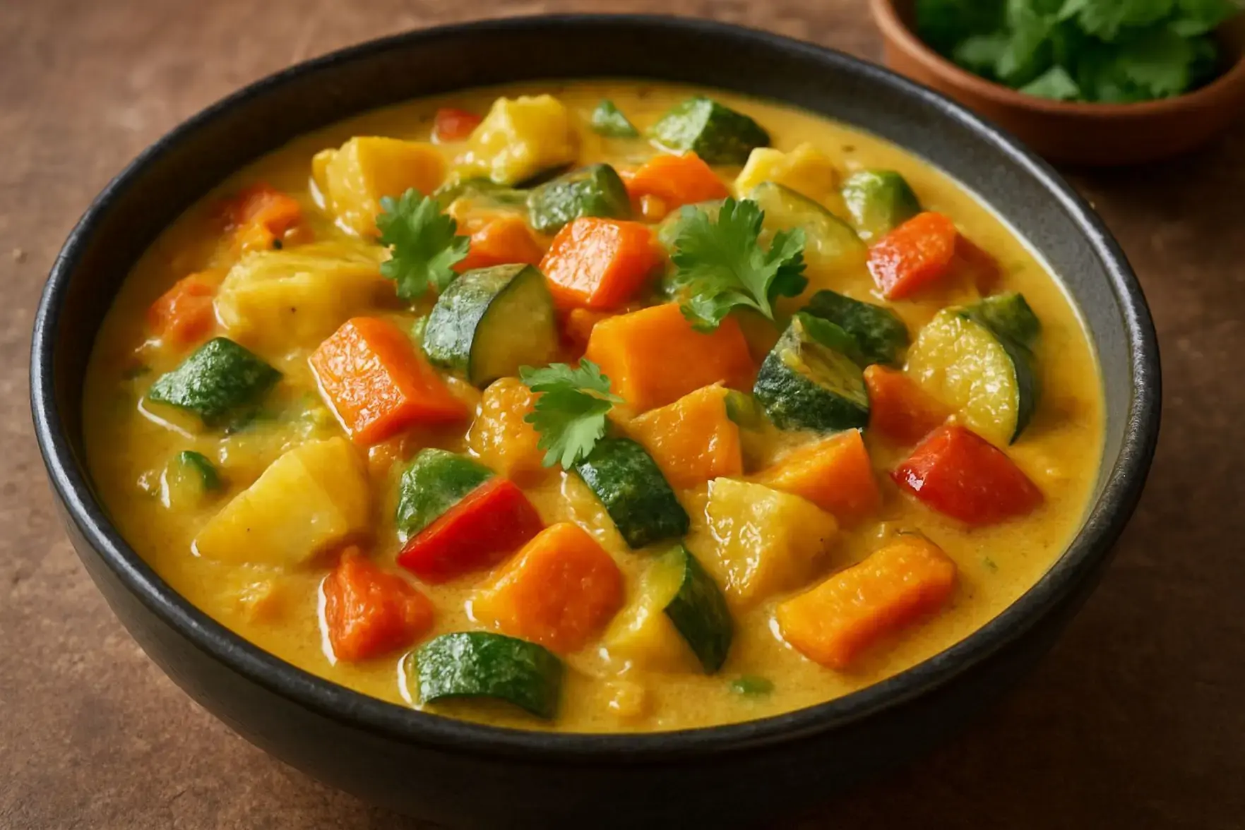 Receita de curry de legumes simples Receita de curry de legumes simples