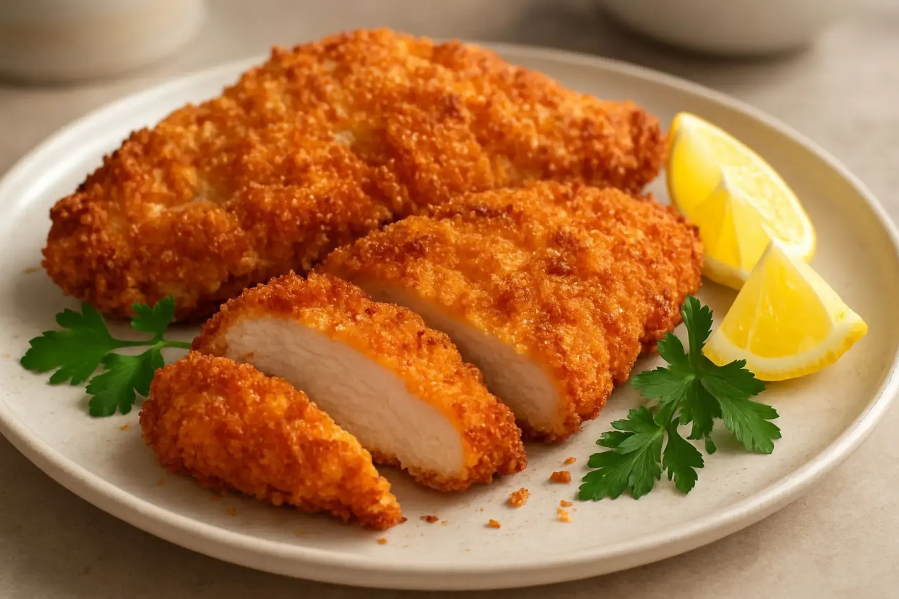 Filé de frango empanado crocante Filé de frango empanado crocante