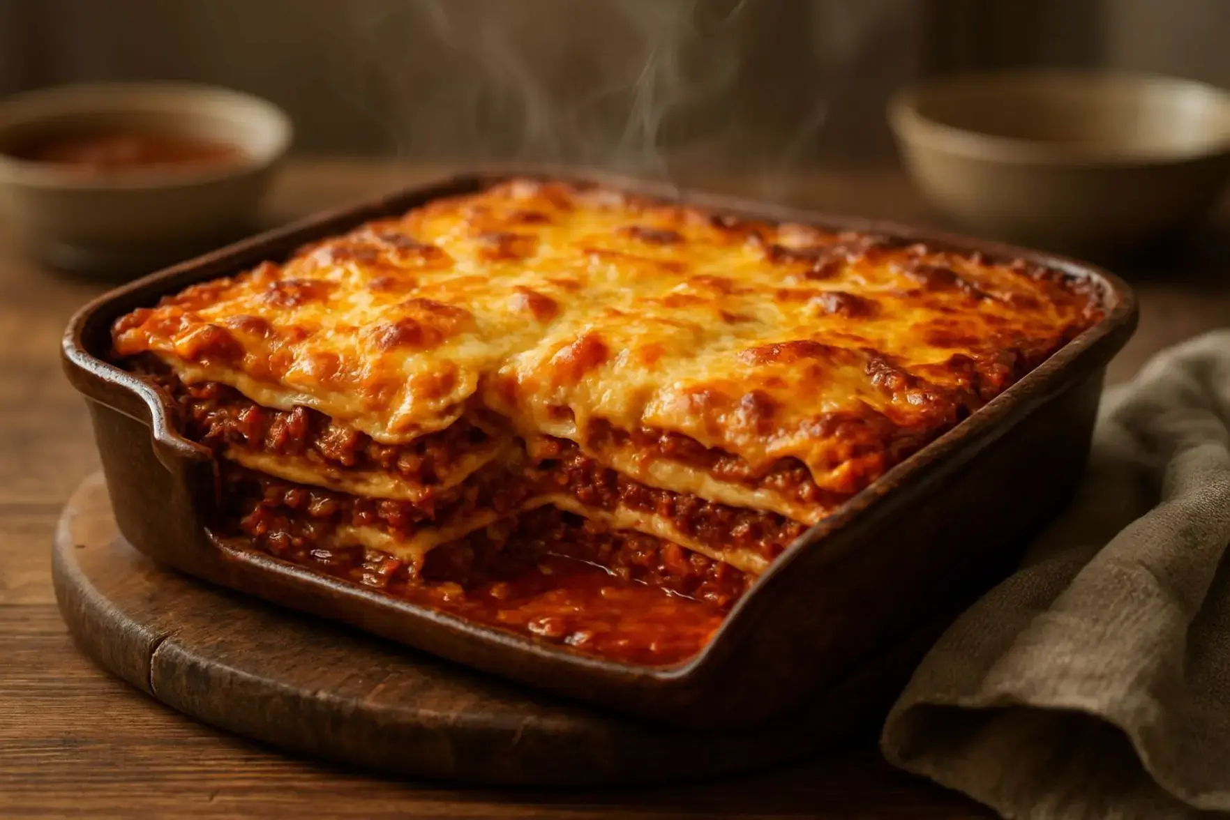 Lasanha de carne moída fácil Lasanha de carne moída fácil