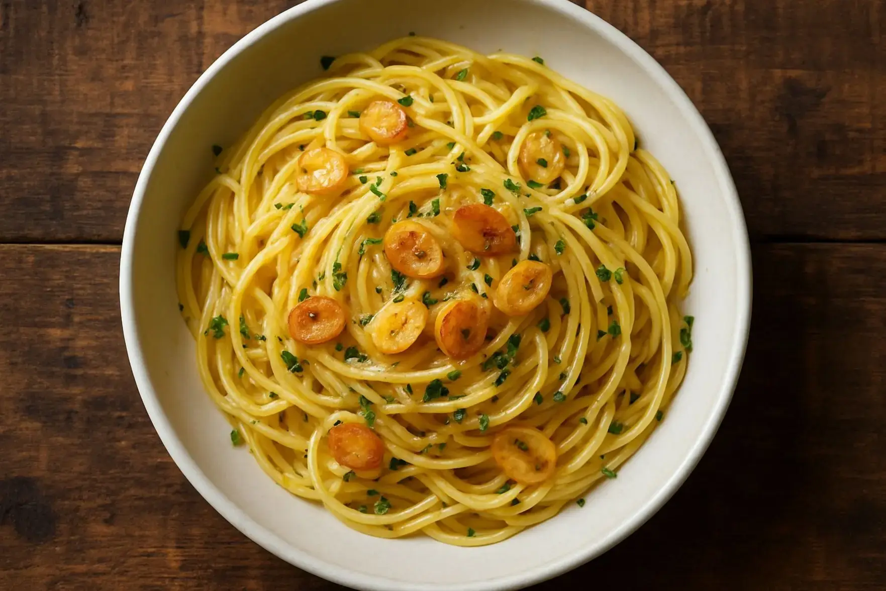 Receita de macarrão alho e óleo simples Receita de macarrão alho e óleo simples