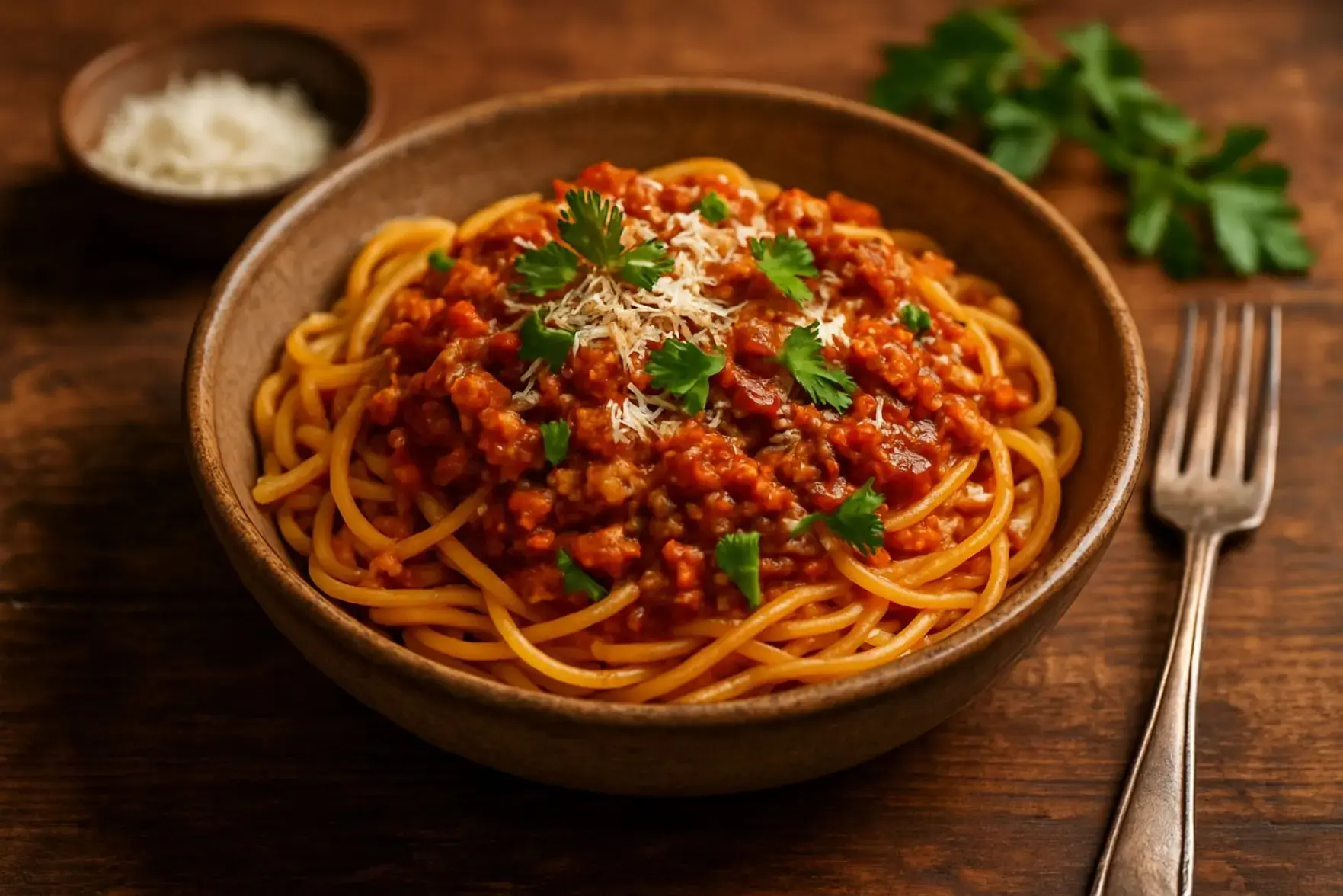 Macarrão rápido à bolonhesa Macarrão rápido à bolonhesa