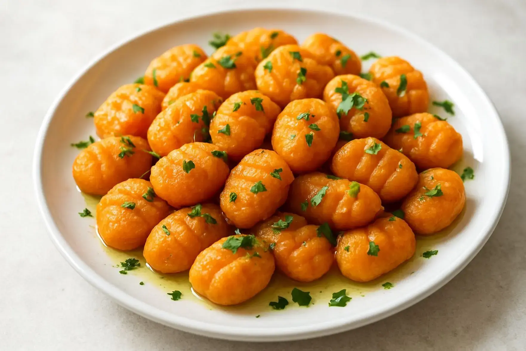 Nhoque de batata-doce sem glúten Nhoque de batata-doce sem glúten