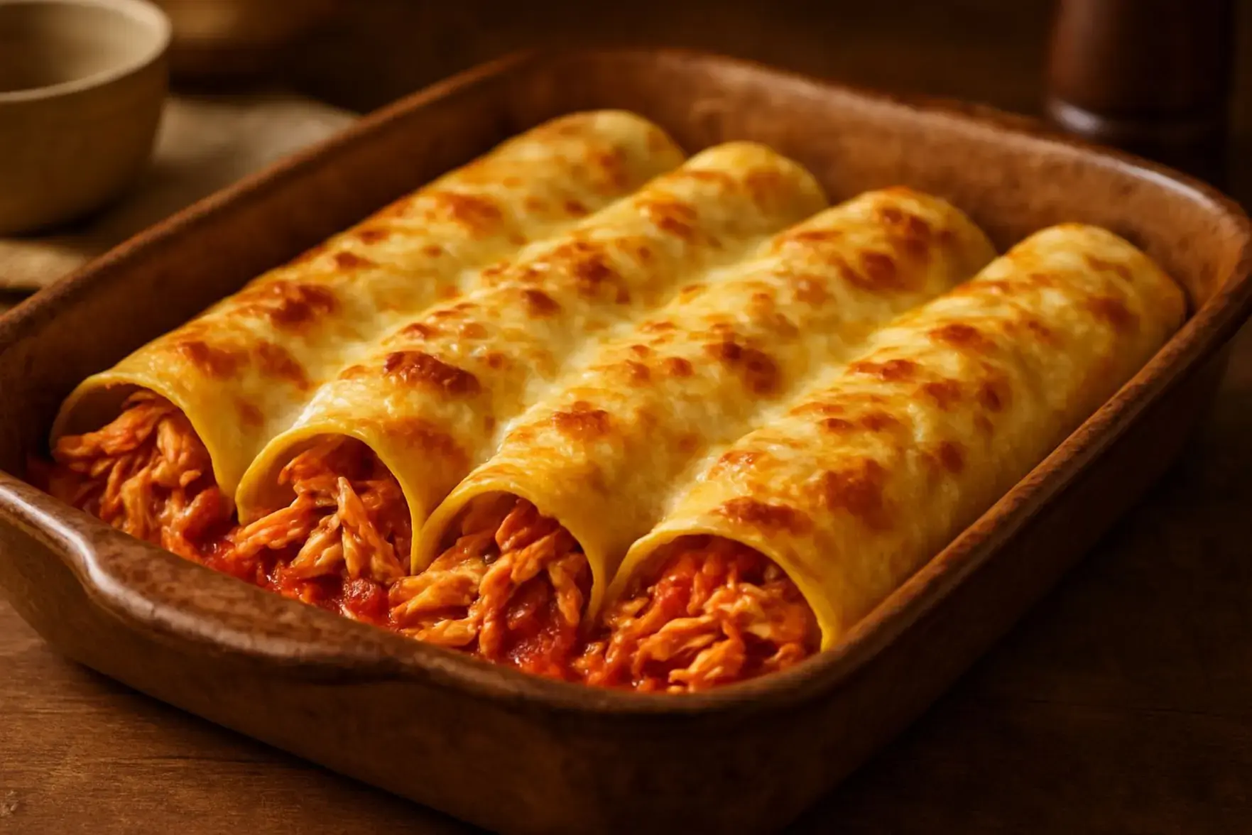 Panqueca de frango fácil de liquidificador Panqueca de frango fácil de liquidificador