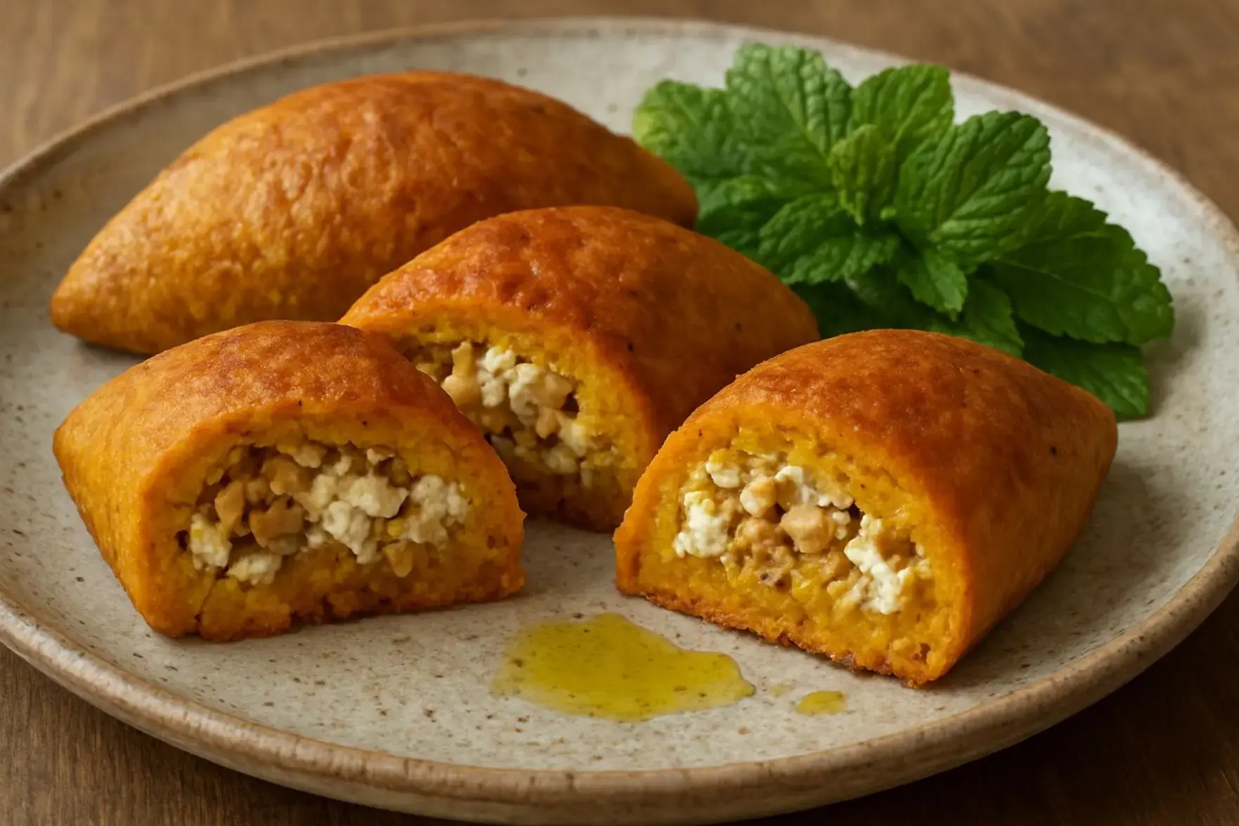 Quibe de abóbora assado Quibe de abóbora assado