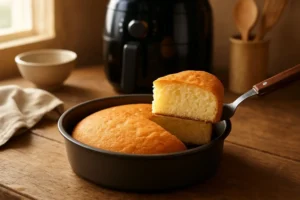 Receita de bolo na air fryer