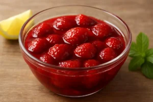 Receita de doce morango