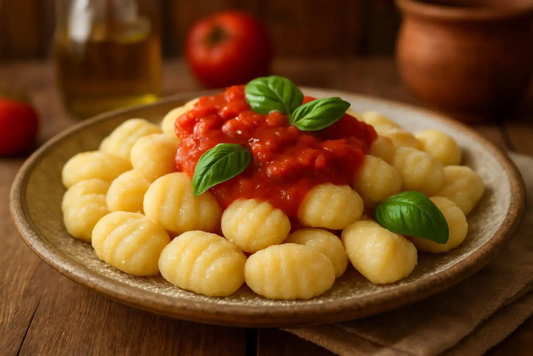 Receita de nhoque de batata prático Receita de nhoque de batata prático