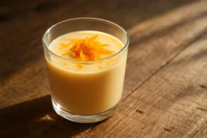 Sobremesa de laranja