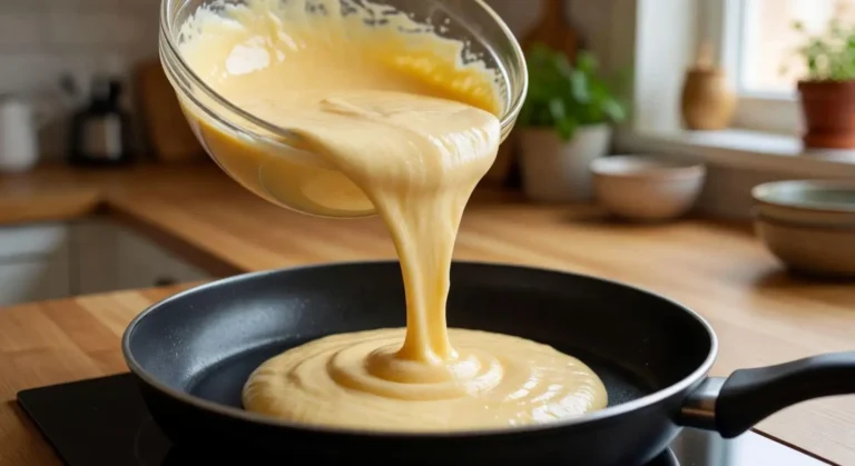 massa de panqueca simples