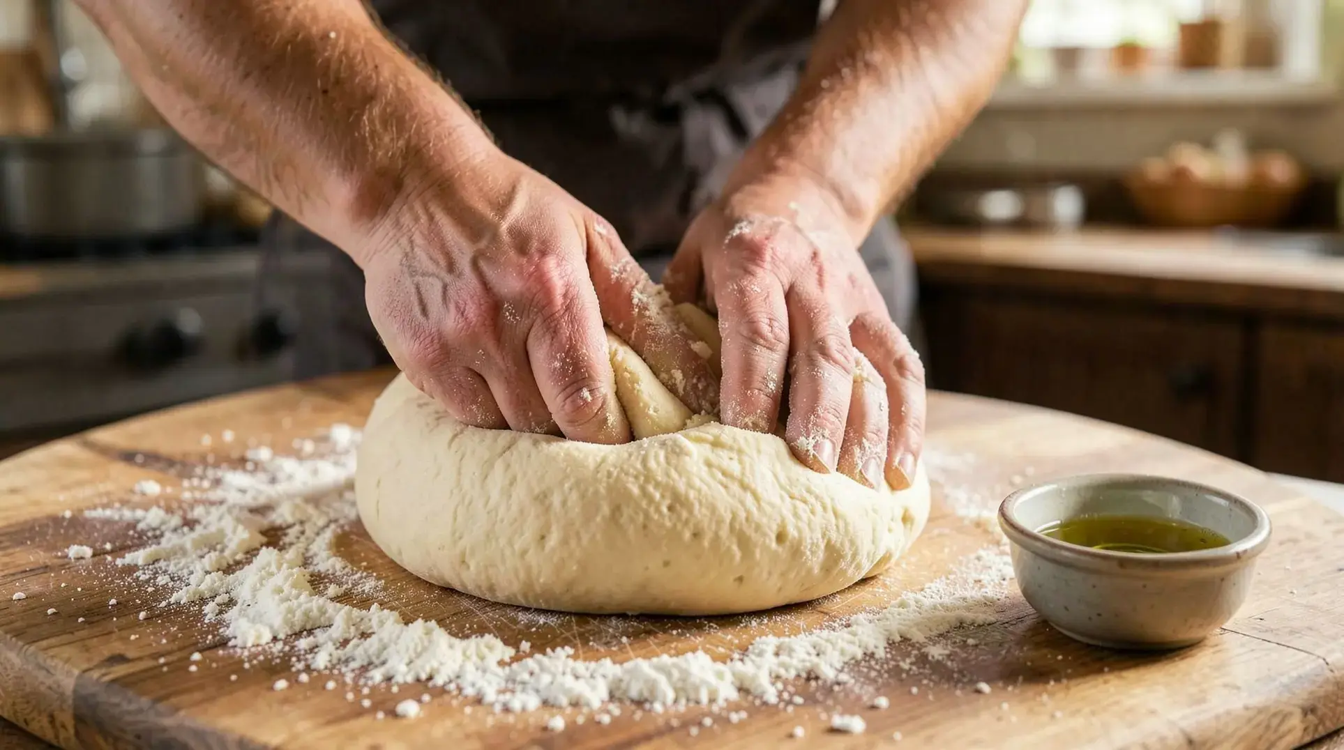 massa de pizza caseiro