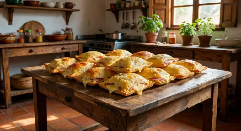 pastel caseiro assado