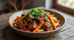 Receita de carne diferente e simples