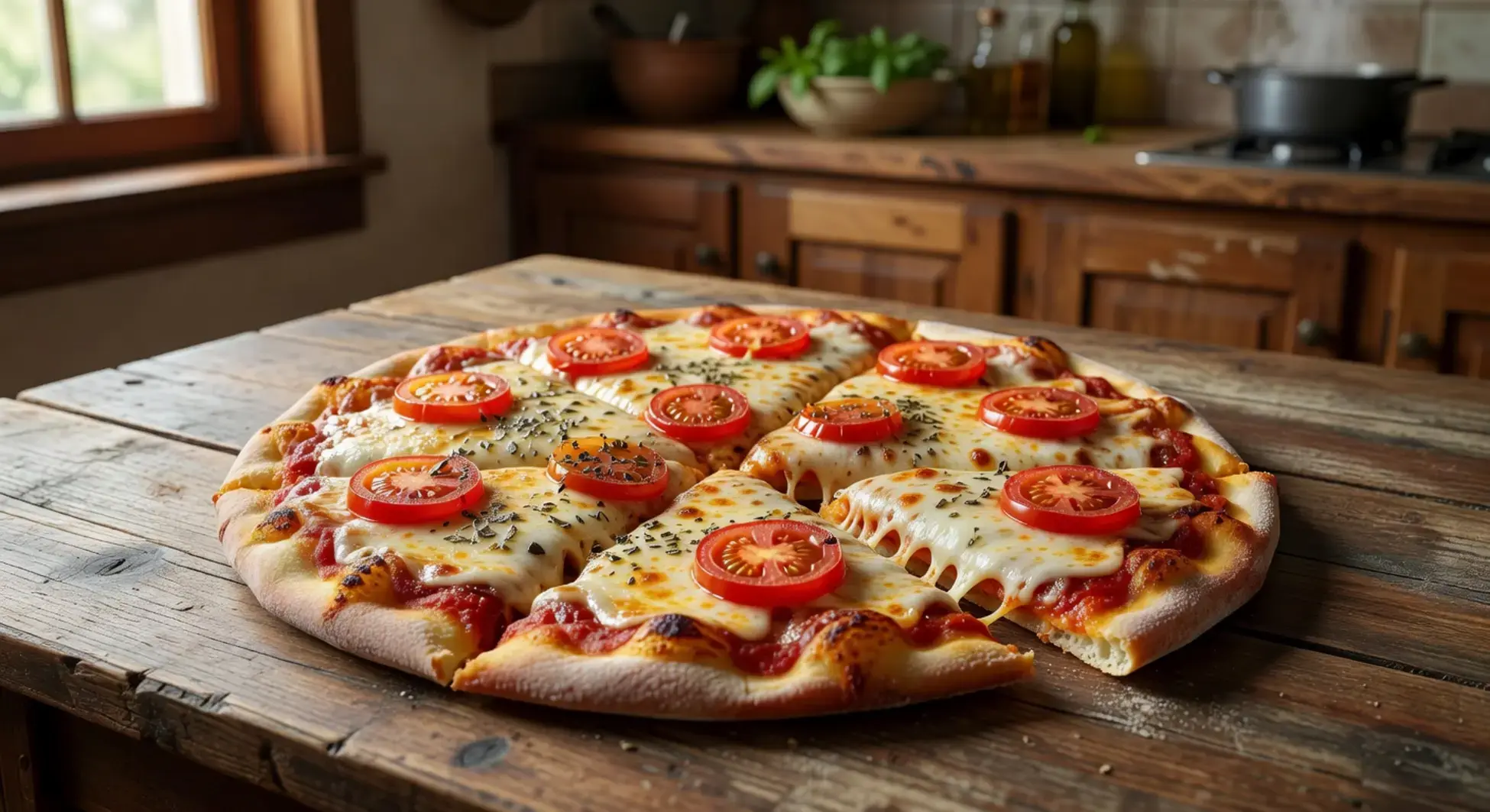 pizza caseira simples