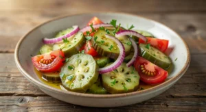 salada de jiló